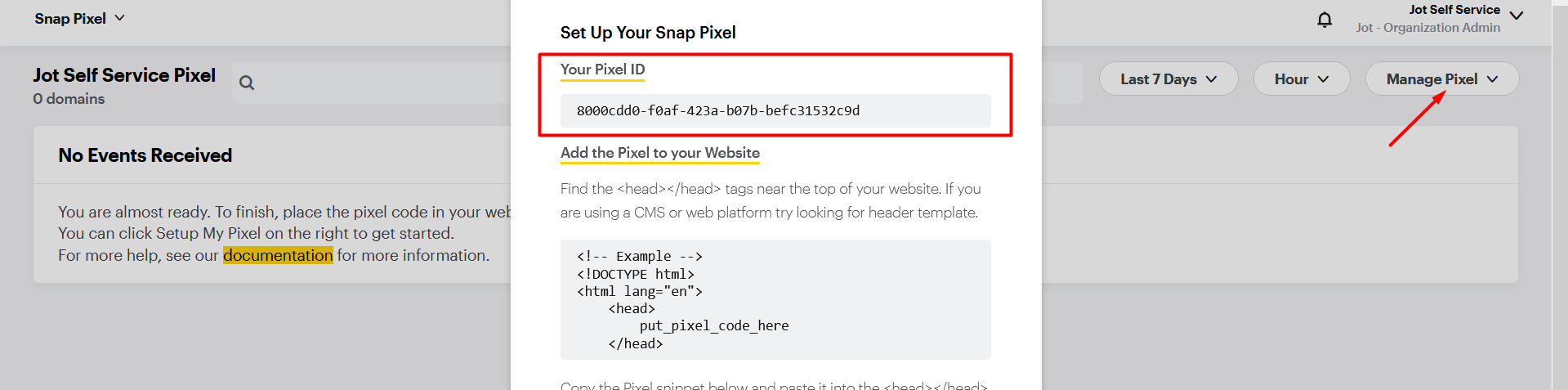 About Snap Pixel